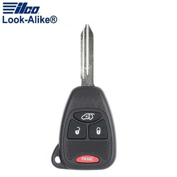 LAL RHK-CHRY-4B4 CHRYSLER 4 BUTTON REMOTE HEAD KEY